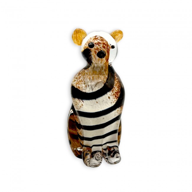 AMAYA - Jappo style bear figurine in Murano glass