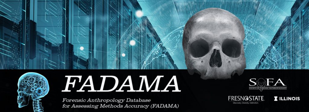FADAMA logo with skull