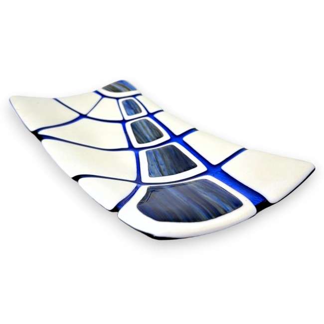 JURASSICO - IVORY and aquamarine colored design tray