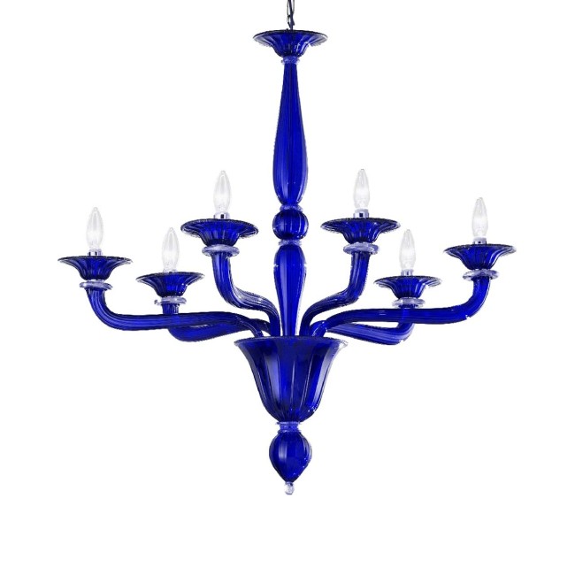 MADEIRA - BLUE minimal chandelier