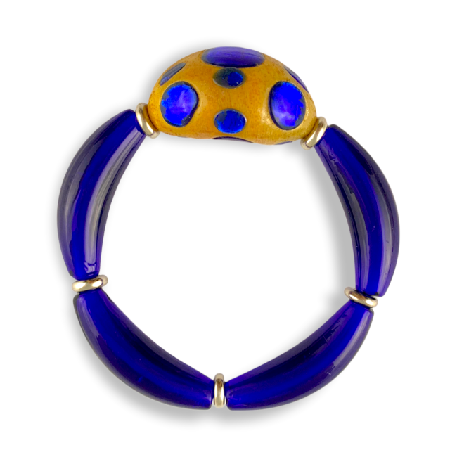 MASAI - BLUE bracelet with...