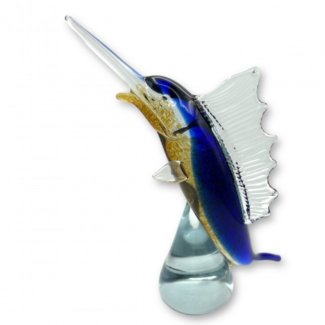 SWORD - Artistic Swordfish in solid Murano glass