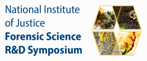 Research and Development logo featuring a picture of marijuana plants, a skull buried in dirt, a shoeprint in yellow paint, and a strand of DNA